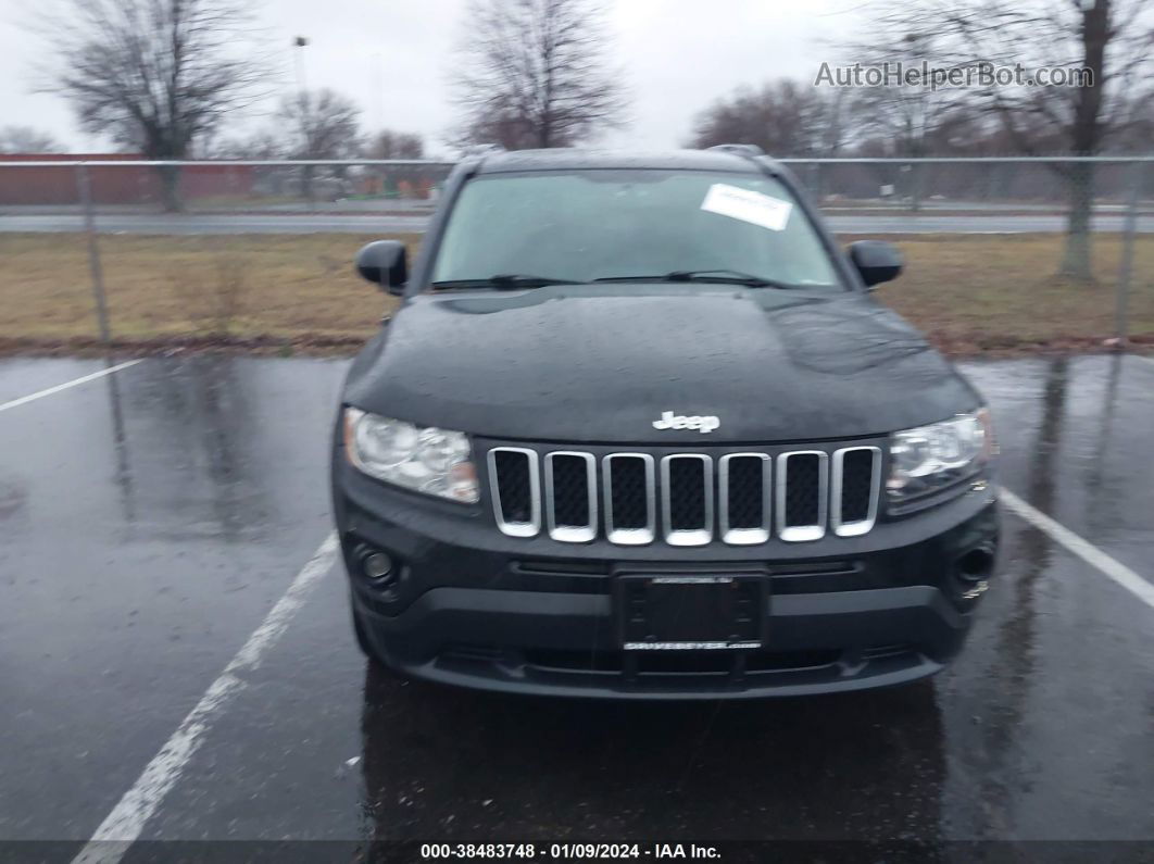 2013 Jeep Compass Latitude Black vin: 1C4NJDEB7DD246353