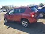 2013 Jeep Compass Latitude Красный vin: 1C4NJDEB7DD263637