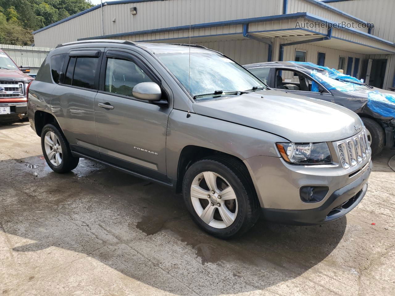 2014 Jeep Compass Latitude Серый vin: 1C4NJDEB7ED575698