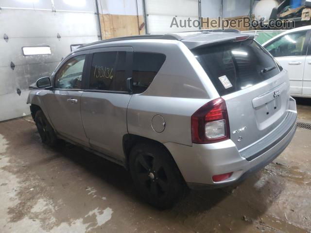 2014 Jeep Compass Latitude Silver vin: 1C4NJDEB7ED880764