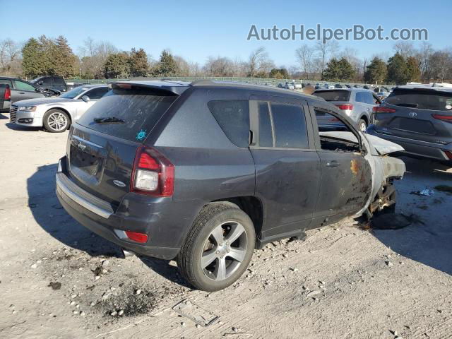 2016 Jeep Compass Latitude Черный vin: 1C4NJDEB7GD572769