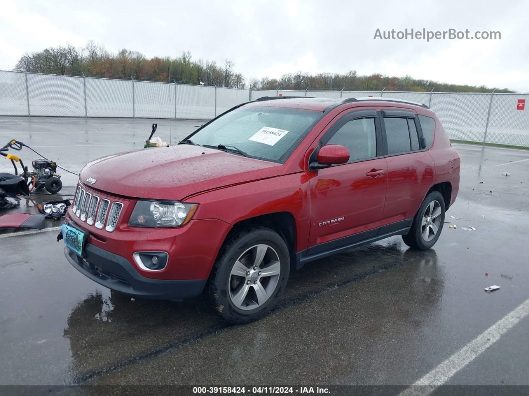 2016 Jeep Compass High Altitude Edition Красный vin: 1C4NJDEB7GD658485