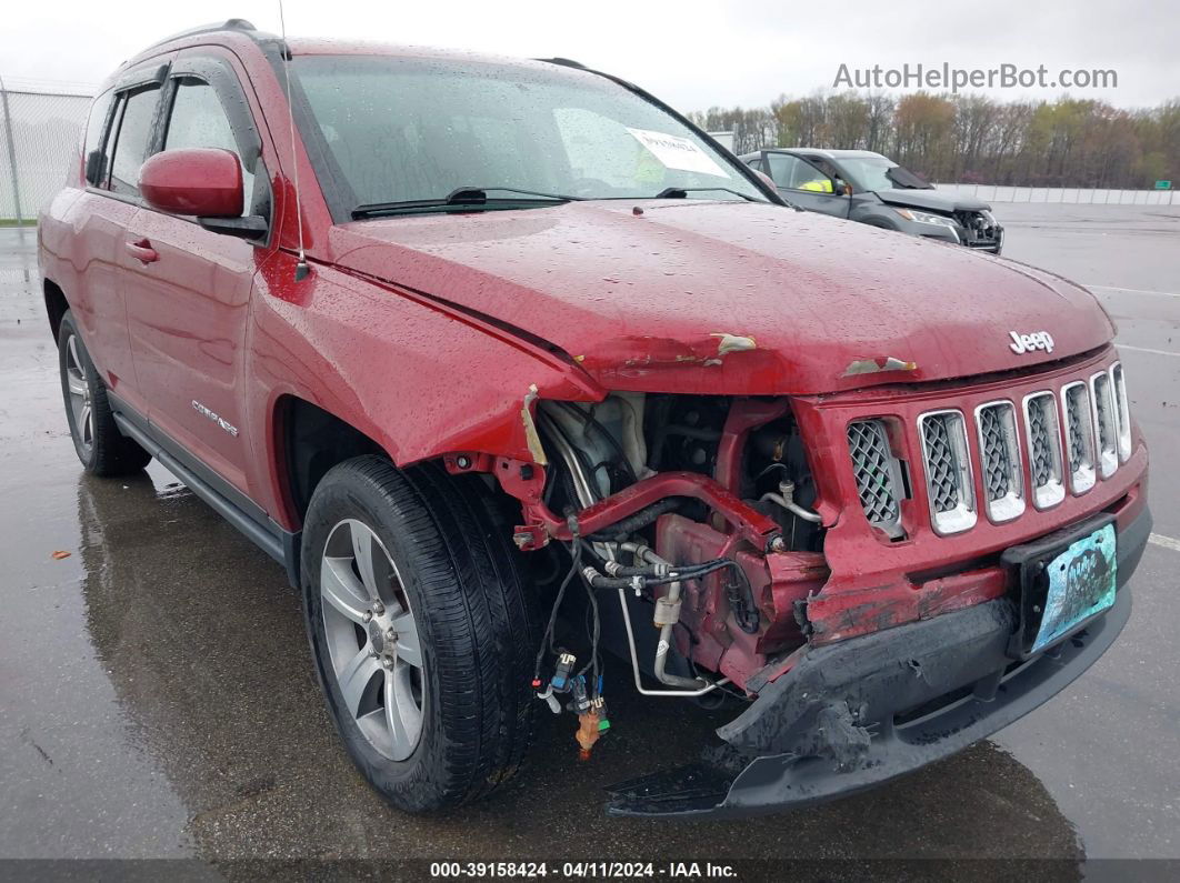 2016 Jeep Compass High Altitude Edition Red vin: 1C4NJDEB7GD658485