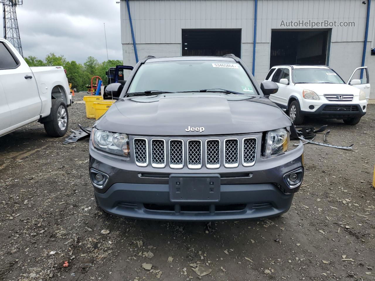 2016 Jeep Compass Latitude Charcoal vin: 1C4NJDEB7GD724310