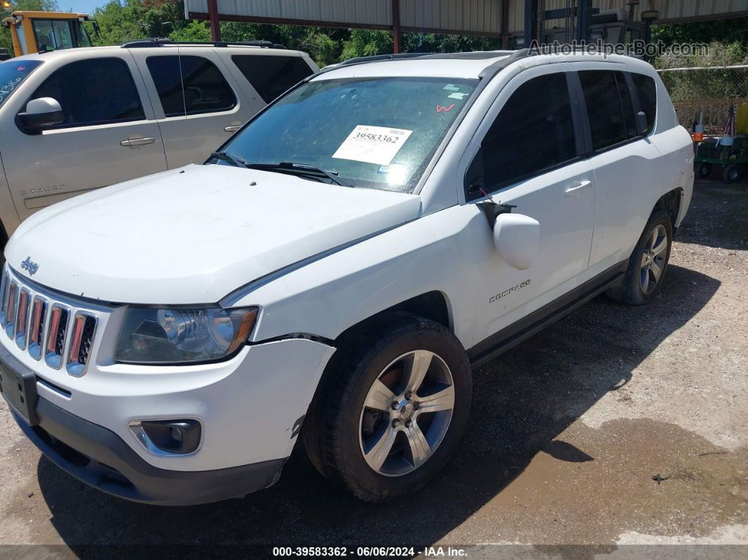 2016 Jeep Compass High Altitude Edition White vin: 1C4NJDEB7GD799279