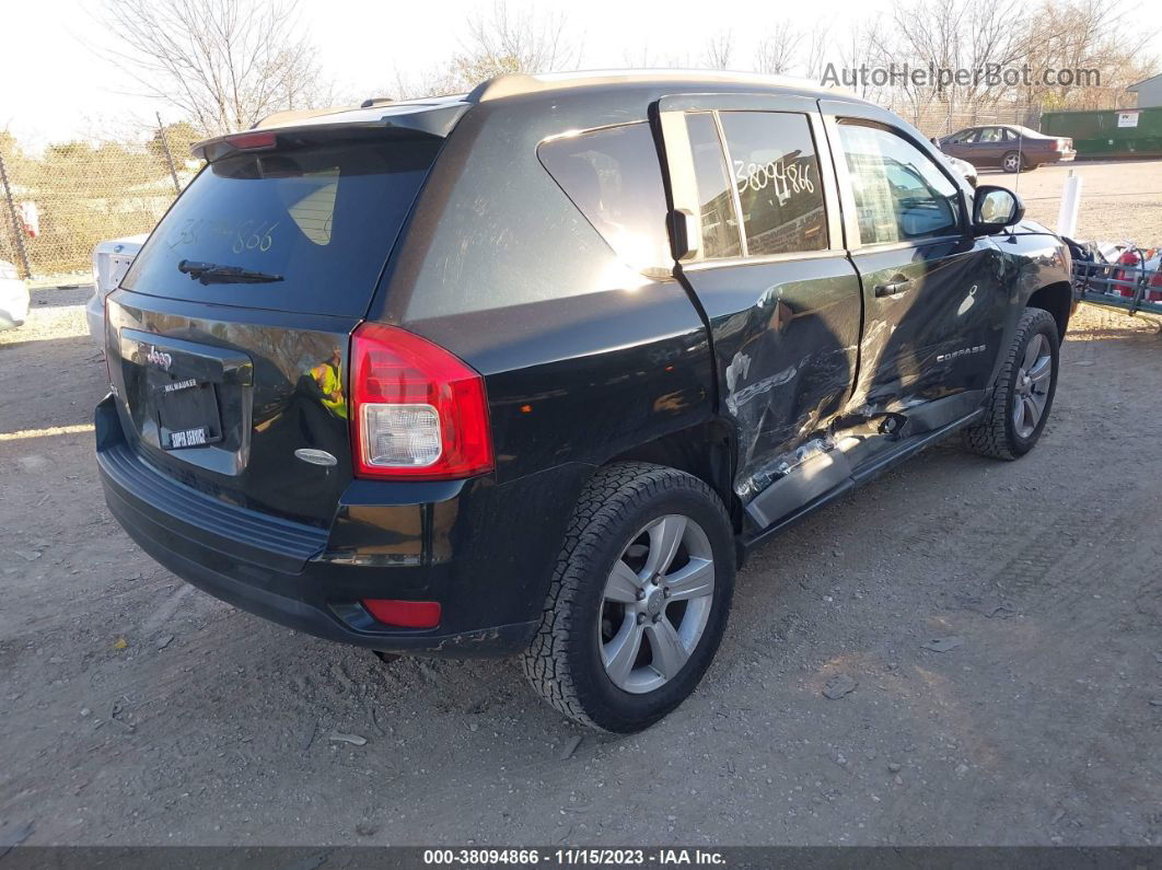 2013 Jeep Compass Latitude Black vin: 1C4NJDEB8DD190262