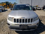 2013 Jeep Compass Latitude Silver vin: 1C4NJDEB8DD207657