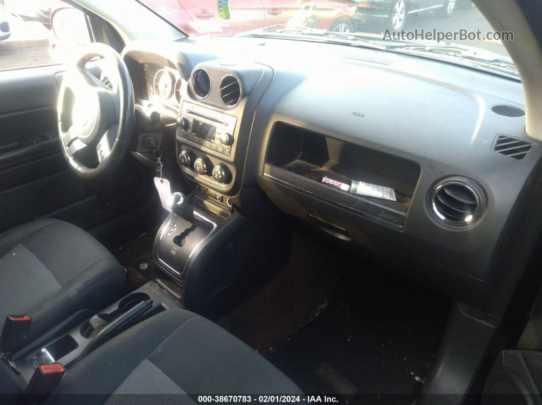 2013 Jeep Compass Latitude Черный vin: 1C4NJDEB8DD217573