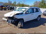 2013 Jeep Compass Latitude White vin: 1C4NJDEB8DD222384