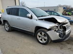 2014 Jeep Compass Latitude Silver vin: 1C4NJDEB8ED521326