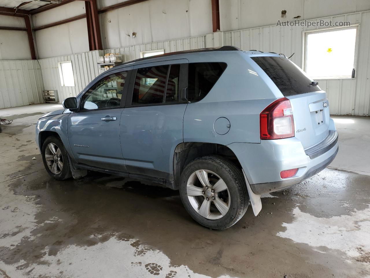 2014 Jeep Compass Latitude Turquoise vin: 1C4NJDEB8ED554973