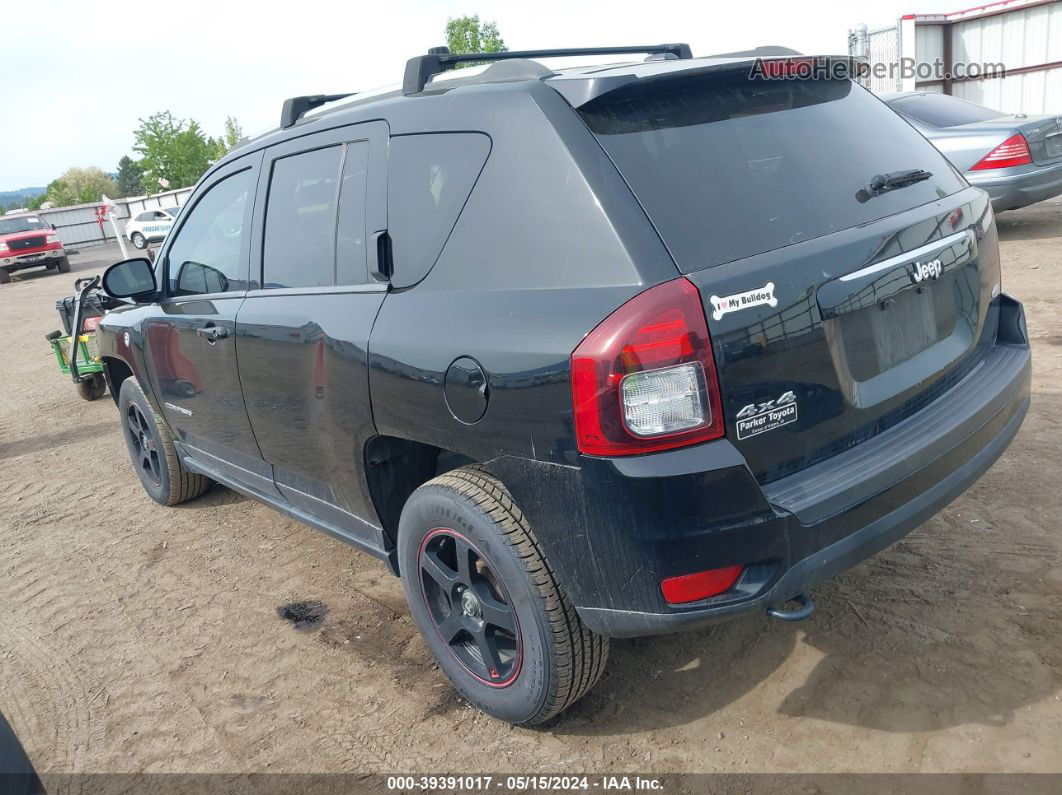 2014 Jeep Compass Latitude Black vin: 1C4NJDEB8ED629591