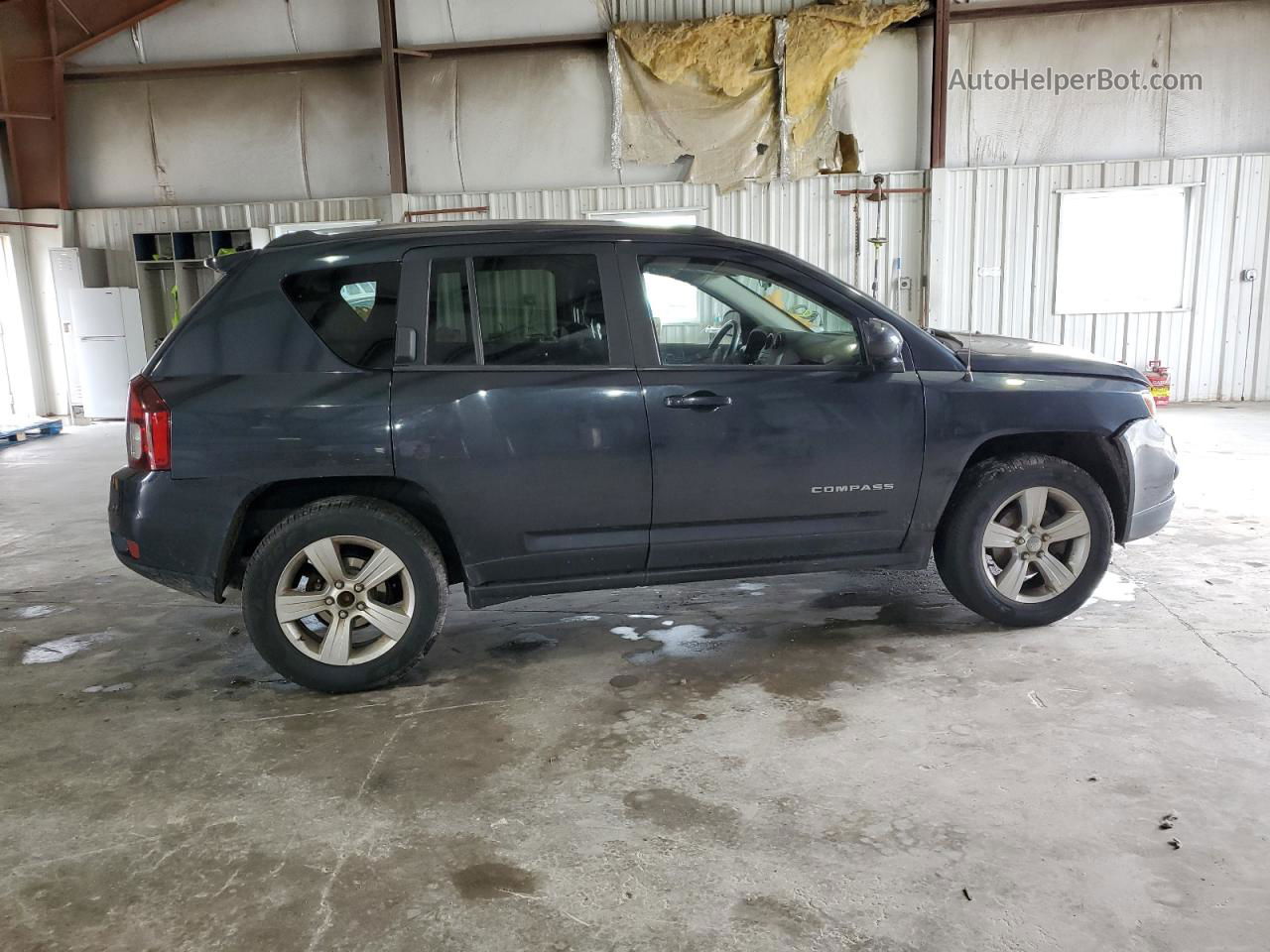 2014 Jeep Compass Latitude Charcoal vin: 1C4NJDEB8ED647802