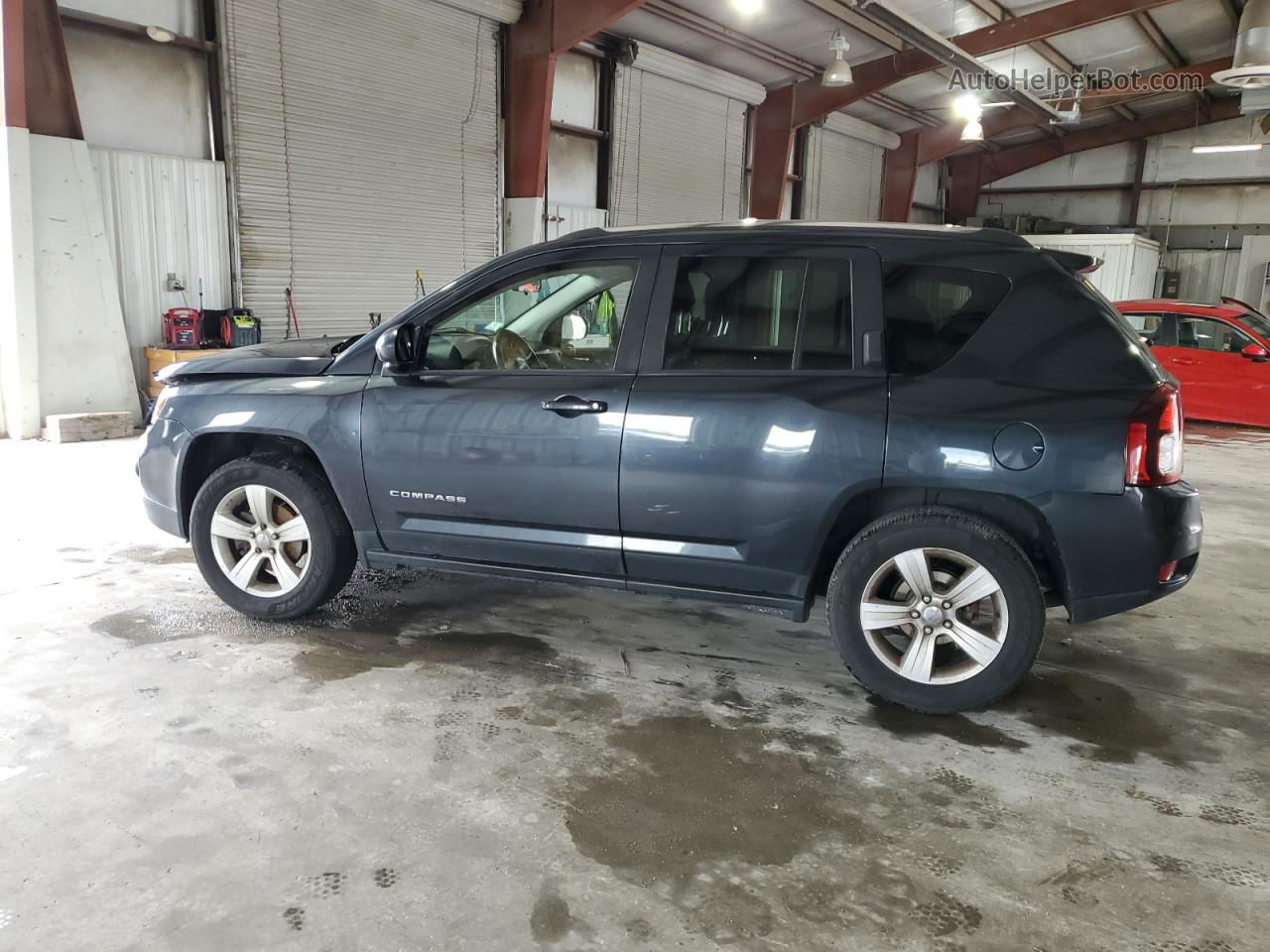 2014 Jeep Compass Latitude Charcoal vin: 1C4NJDEB8ED647802