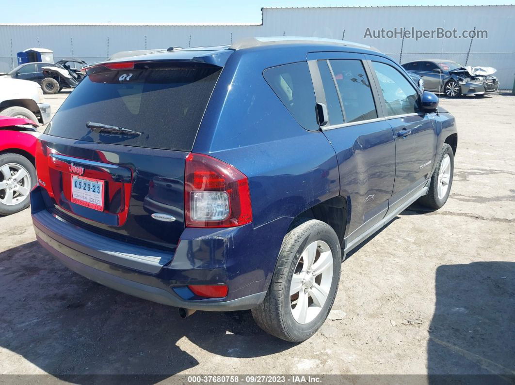 2014 Jeep Compass Latitude Синий vin: 1C4NJDEB8ED670691