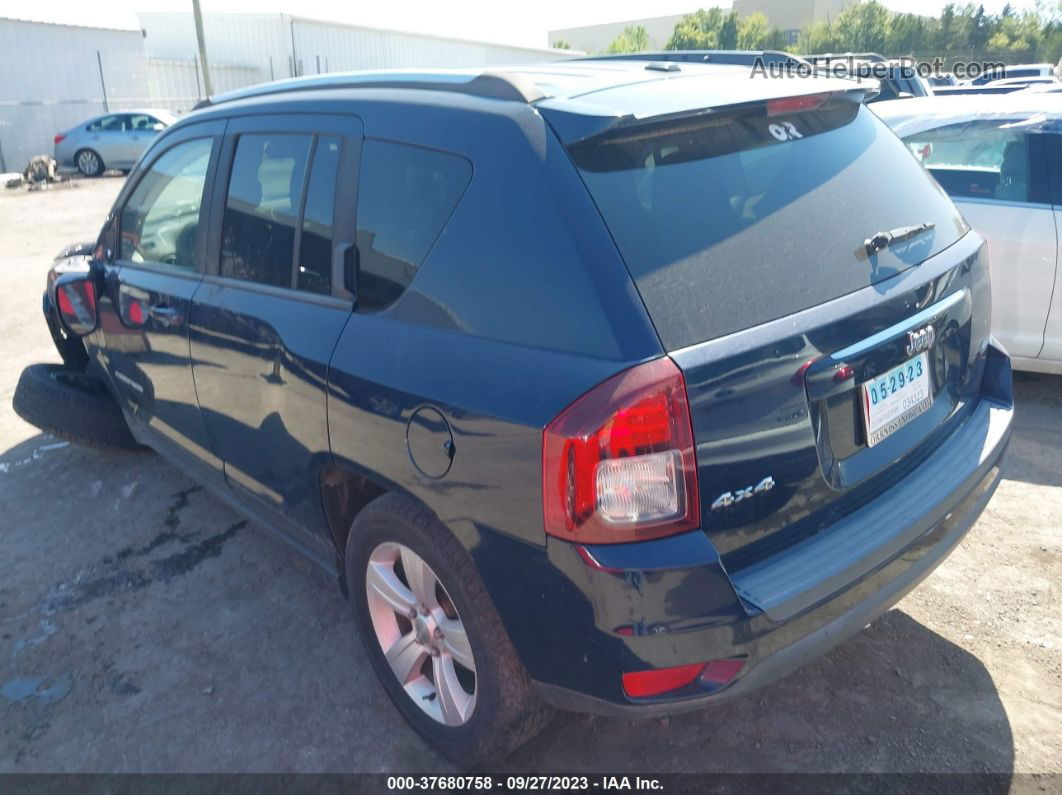 2014 Jeep Compass Latitude Синий vin: 1C4NJDEB8ED670691