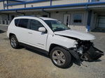 2014 Jeep Compass Latitude White vin: 1C4NJDEB8ED765672