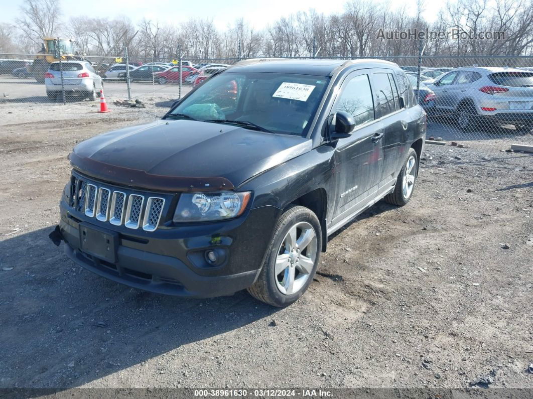 2014 Jeep Compass Latitude Black vin: 1C4NJDEB8ED862189