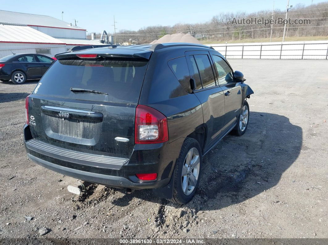 2014 Jeep Compass Latitude Black vin: 1C4NJDEB8ED862189