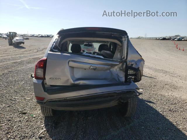 2016 Jeep Compass Latitude Silver vin: 1C4NJDEB8GD637483