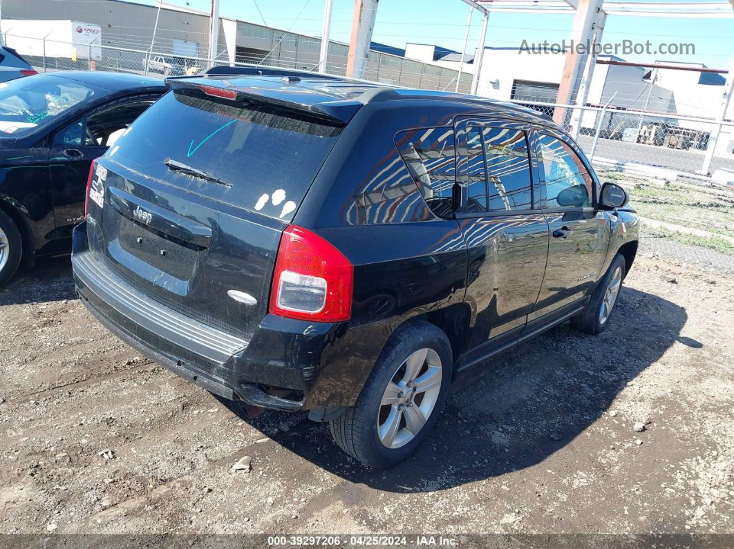 2013 Jeep Compass Latitude Black vin: 1C4NJDEB9DD217579