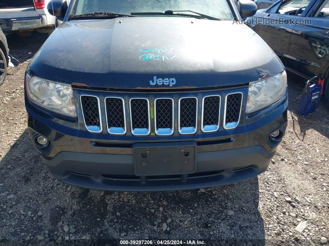 2013 Jeep Compass Latitude Black vin: 1C4NJDEB9DD217579