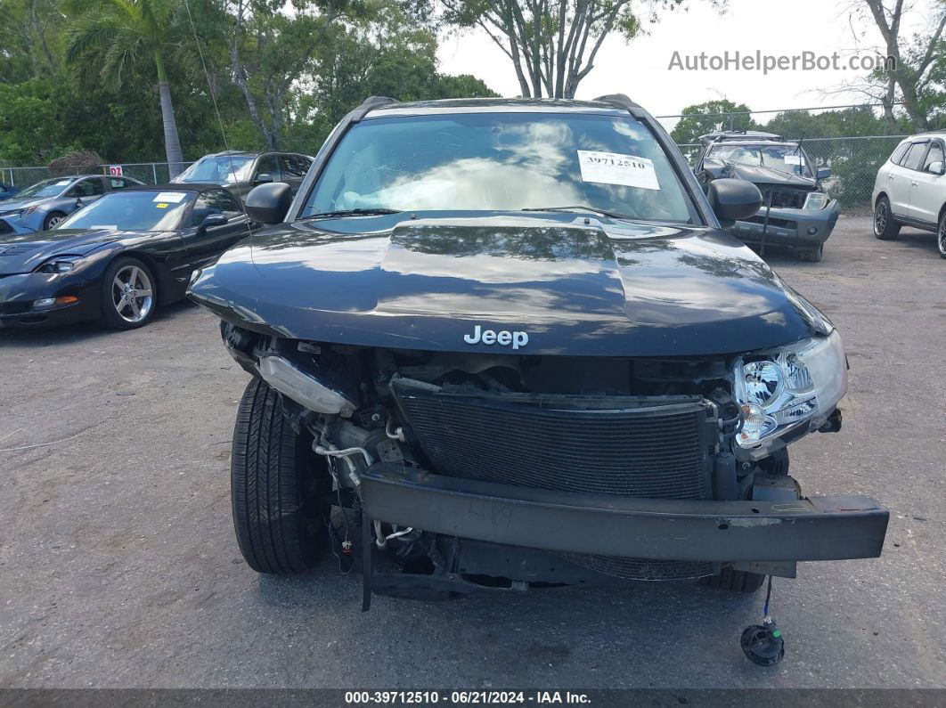 2013 Jeep Compass Latitude Black vin: 1C4NJDEB9DD222670