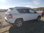 2013 Jeep Compass Latitude White vin: 1C4NJDEB9DD234642