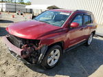 2014 Jeep Compass Latitude Red vin: 1C4NJDEB9ED529130