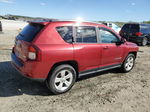 2014 Jeep Compass Latitude Red vin: 1C4NJDEB9ED529130