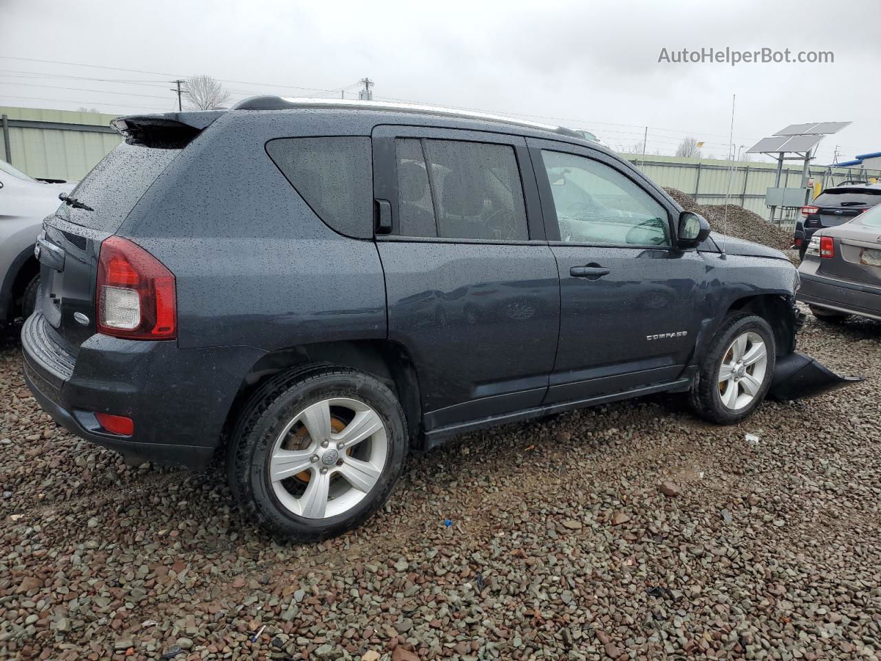 2014 Jeep Compass Latitude Black vin: 1C4NJDEB9ED532920