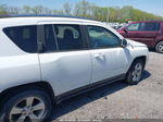 2014 Jeep Compass Latitude White vin: 1C4NJDEB9ED670621