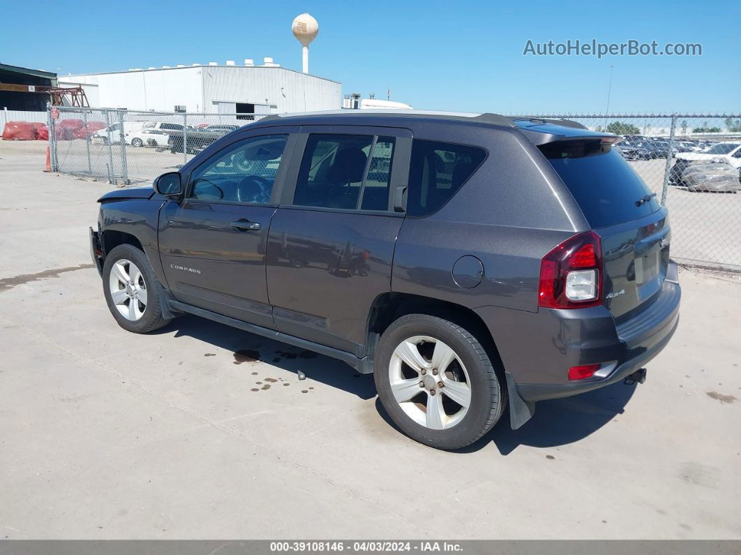 2016 Jeep Compass Latitude Gray vin: 1C4NJDEB9GD671464