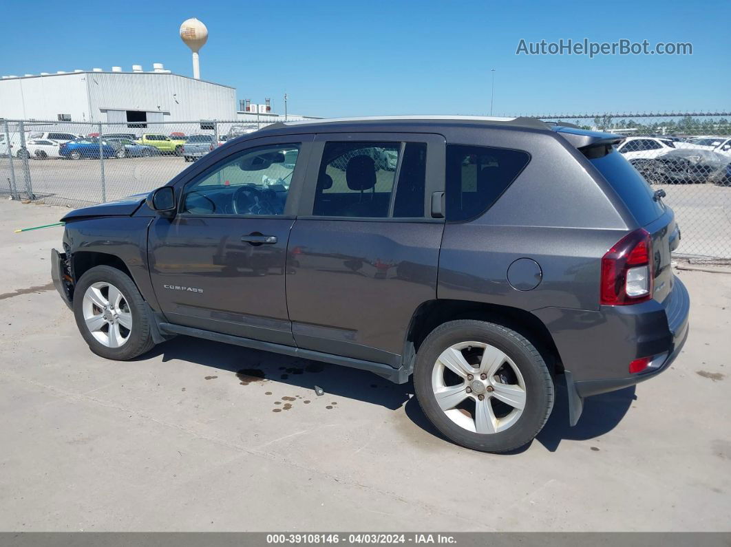 2016 Jeep Compass Latitude Gray vin: 1C4NJDEB9GD671464