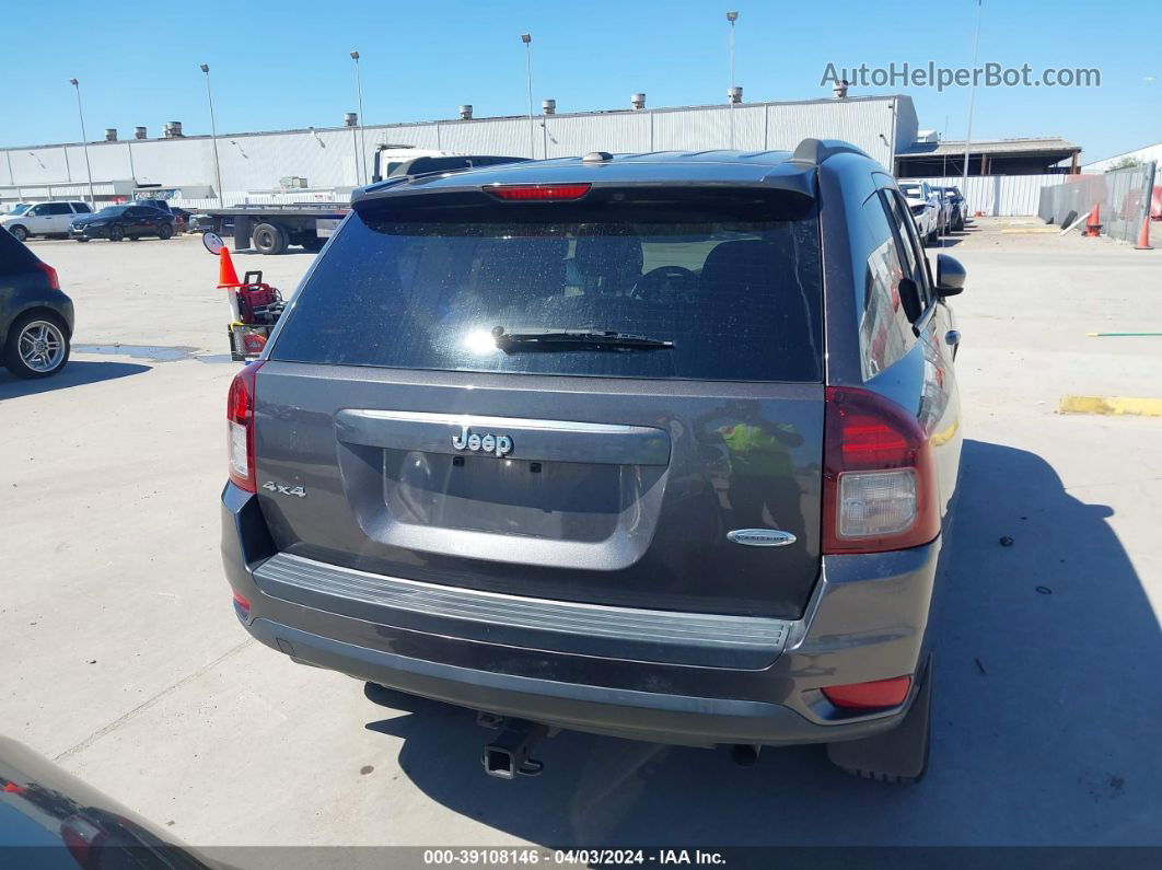 2016 Jeep Compass Latitude Gray vin: 1C4NJDEB9GD671464