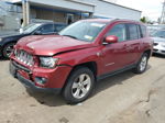 2014 Jeep Compass Latitude Red vin: 1C4NJDEBXED507265