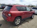 2014 Jeep Compass Latitude Red vin: 1C4NJDEBXED507265