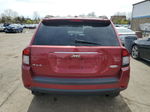 2014 Jeep Compass Latitude Red vin: 1C4NJDEBXED507265