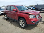 2014 Jeep Compass Latitude Red vin: 1C4NJDEBXED507265