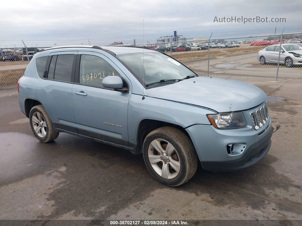 2014 Jeep Compass Latitude Light Blue vin: 1C4NJDEBXED531050