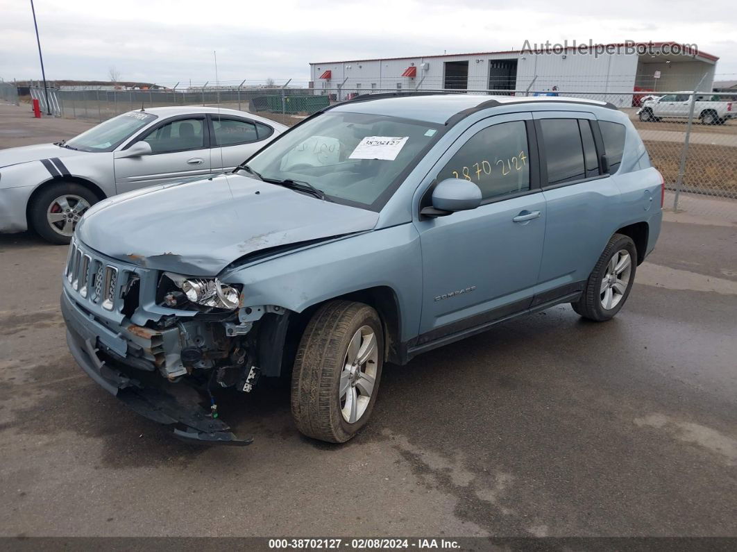 2014 Jeep Compass Latitude Light Blue vin: 1C4NJDEBXED531050