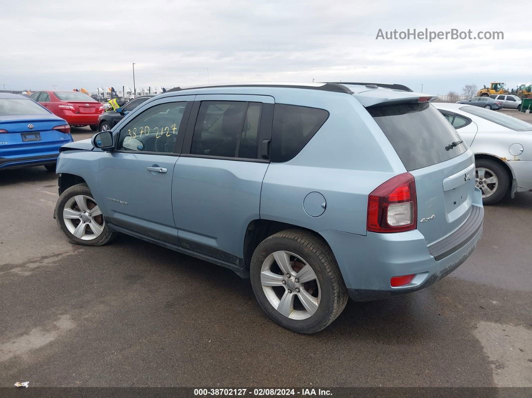 2014 Jeep Compass Latitude Light Blue vin: 1C4NJDEBXED531050