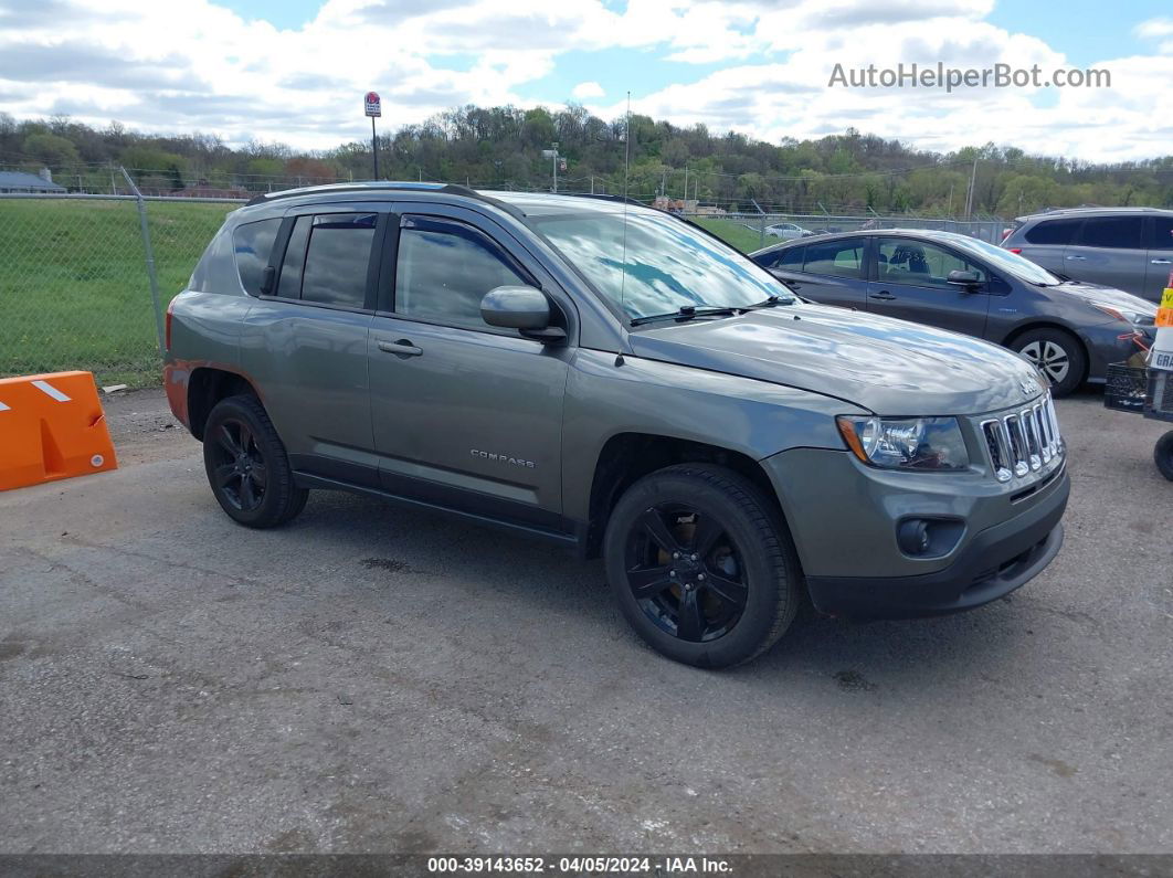 2014 Jeep Compass Latitude Gray vin: 1C4NJDEBXED535955