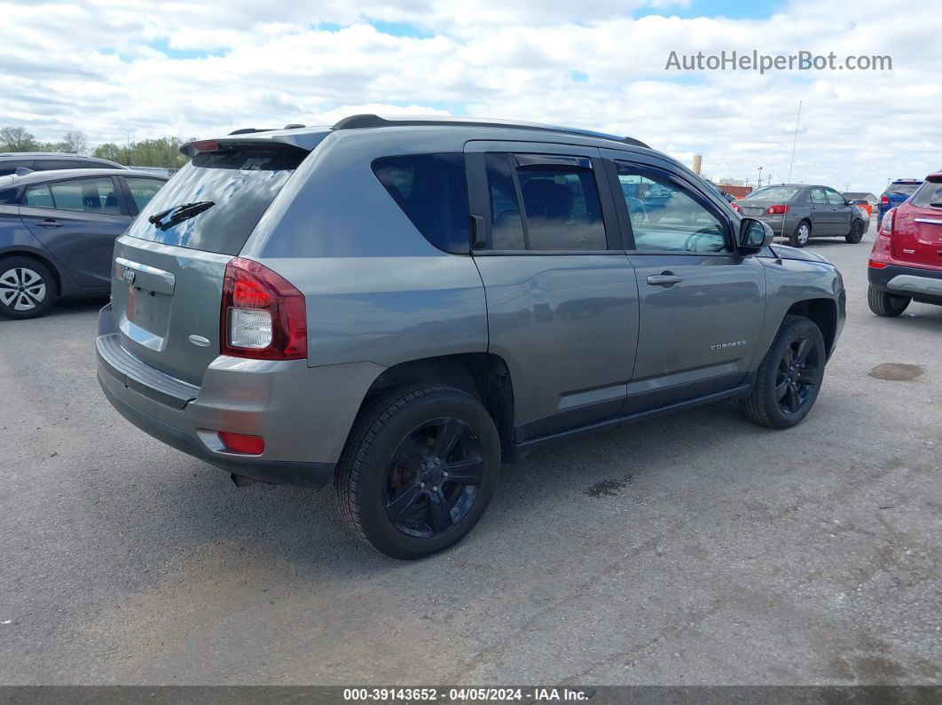 2014 Jeep Compass Latitude Gray vin: 1C4NJDEBXED535955