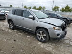 2016 Jeep Compass Latitude Silver vin: 1C4NJDEBXGD654933