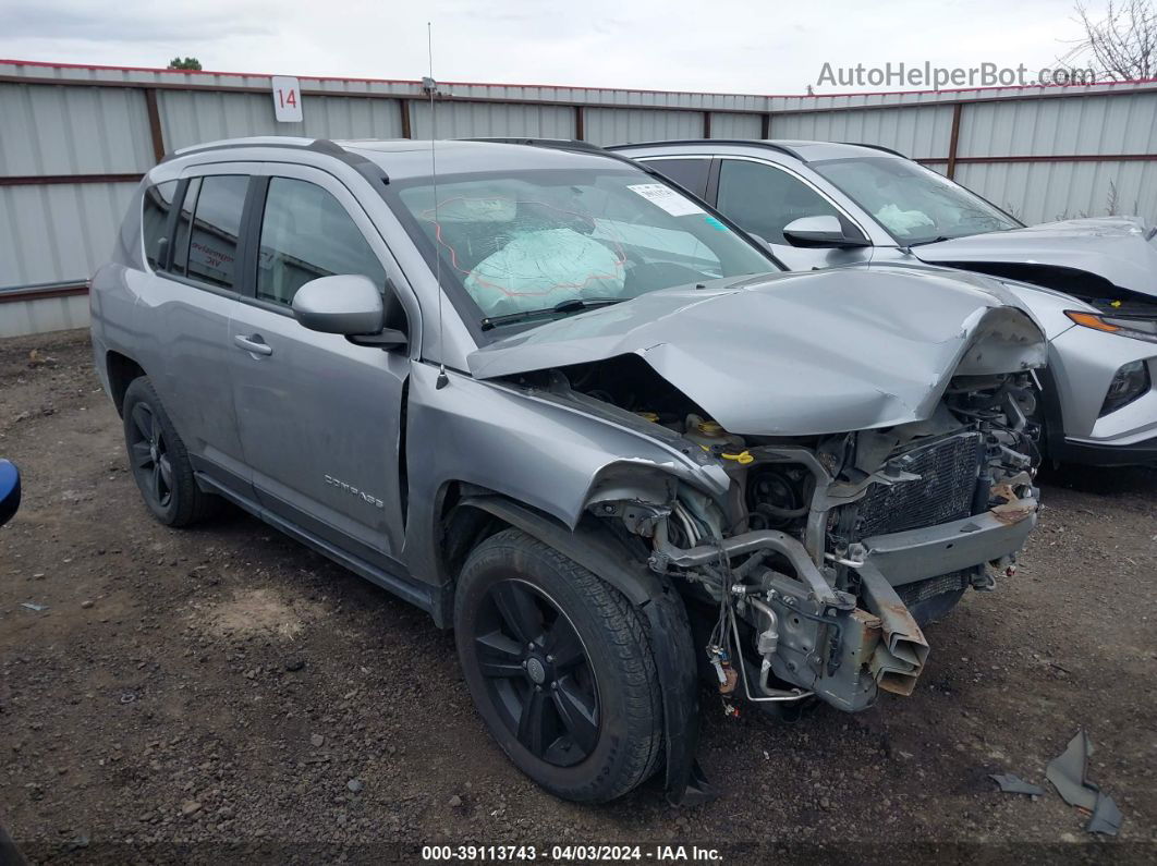 2016 Jeep Compass High Altitude Edition Silver vin: 1C4NJDEBXGD657816