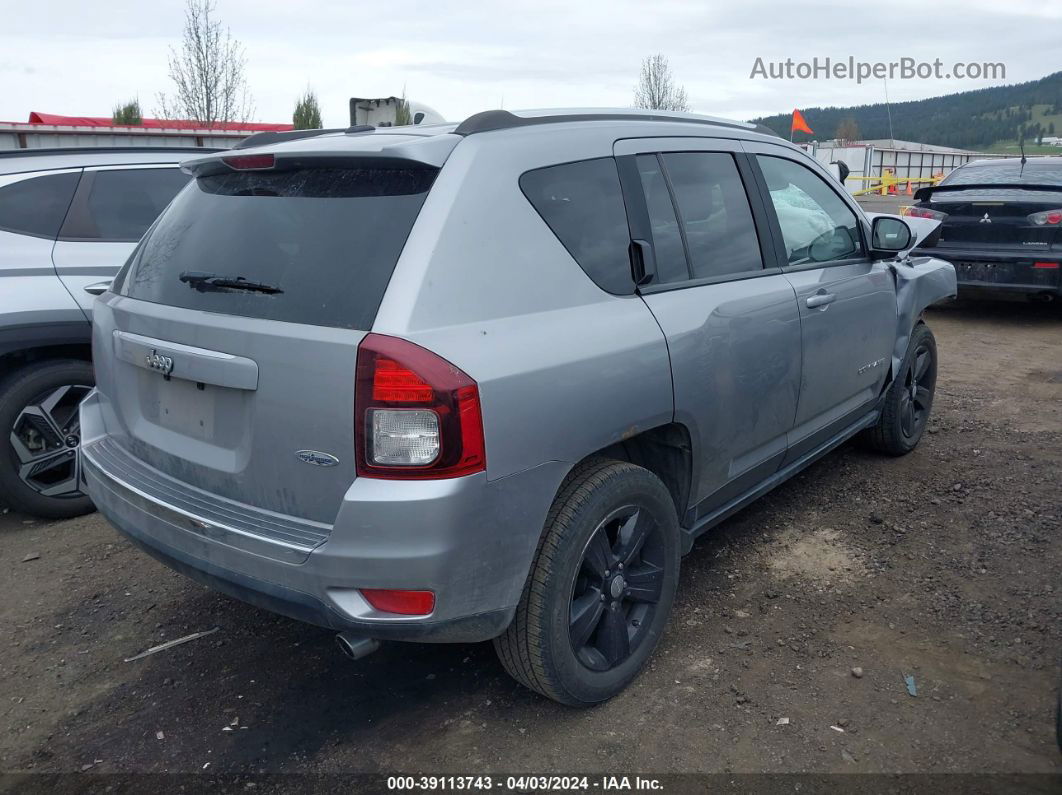 2016 Jeep Compass High Altitude Edition Silver vin: 1C4NJDEBXGD657816