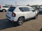 2016 Jeep Compass Latitude White vin: 1C4NJDEBXGD707677