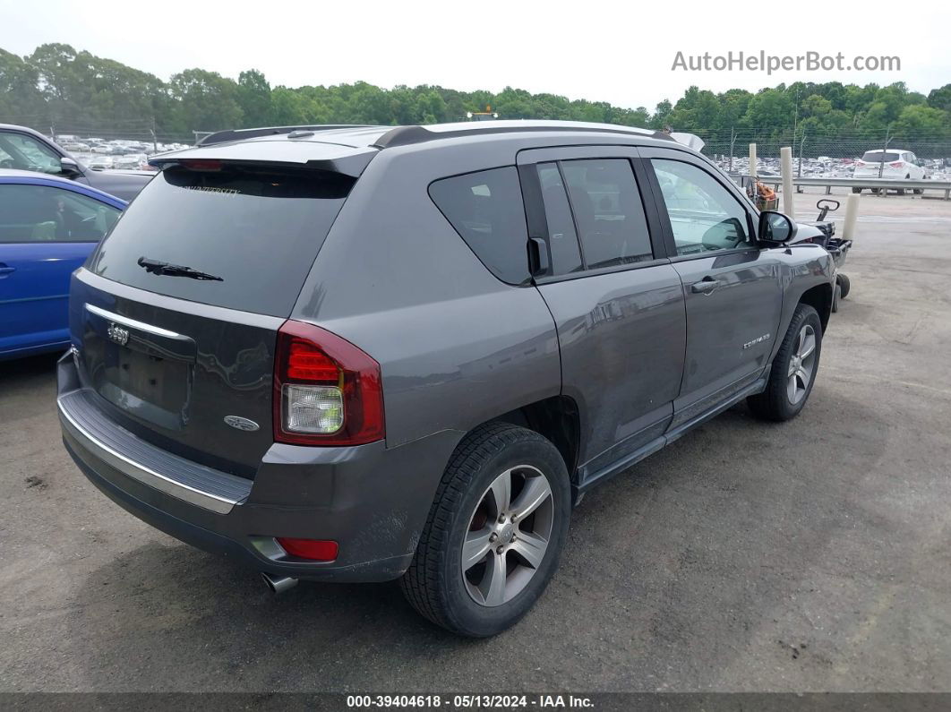 2016 Jeep Compass High Altitude Edition Gray vin: 1C4NJDEBXGD745801