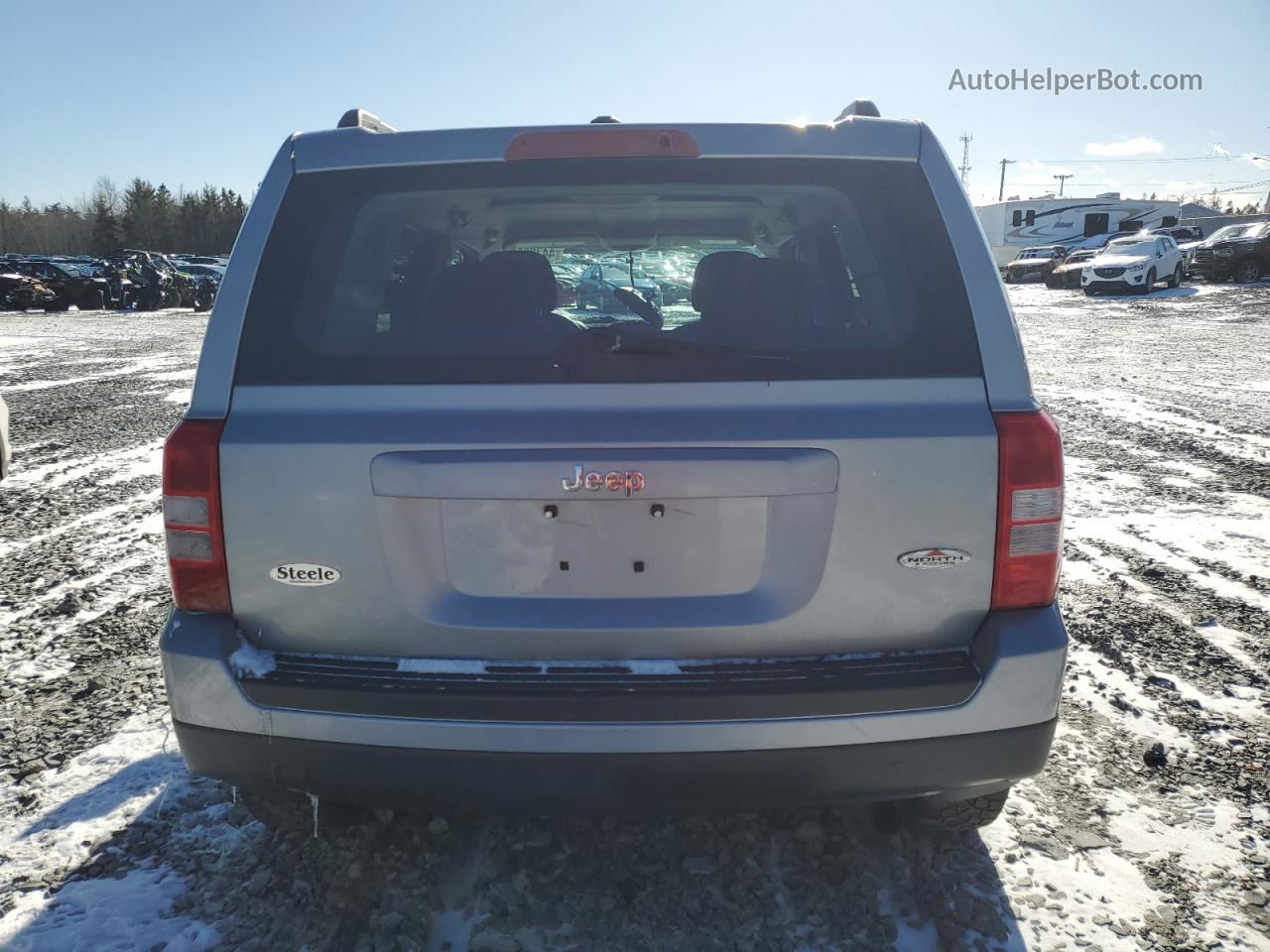 2014 Jeep Patriot  Silver vin: 1C4NJPAB0ED845068